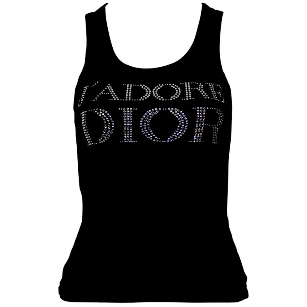 Vintage Dior Top w/ Swarovski crystals! Exclusive.